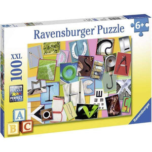 Ravensburger Jigsaws Funny Alphabet XXL (100pc) Ravensburger