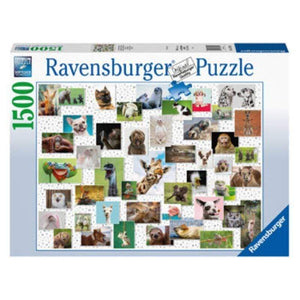 Ravensburger Jigsaws Funny Animals (1500pc) Ravensburger