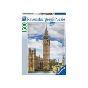 Ravensburger Jigsaws Funny Cat on Big Ben (1500pc) Ravensburger