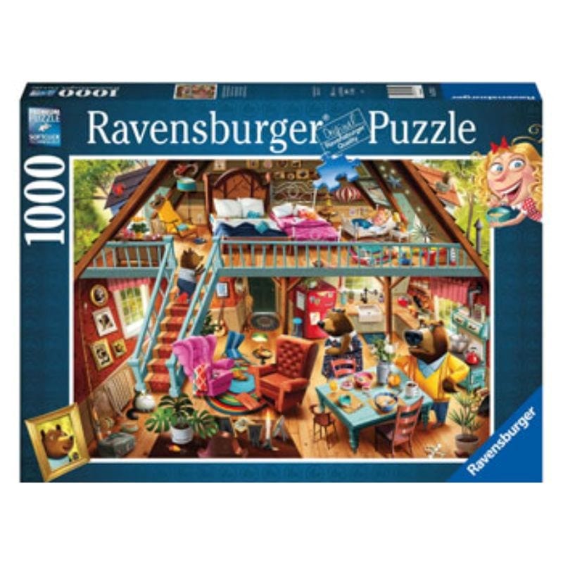 Ravensburger Jigsaws Goldilocks Gets Caught! (1000pc) Ravensburger