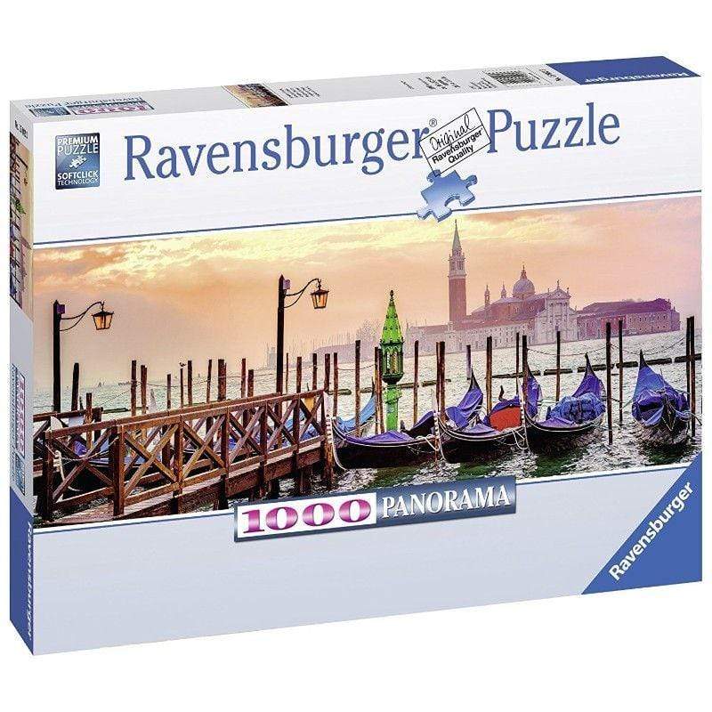 Ravensburger Jigsaws Gondolas in Venice (1000pc) Ravensburger