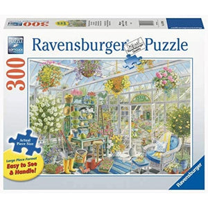 Ravensburger Jigsaws Greenhouse Heaven (300pc) Large Format Ravensburger
