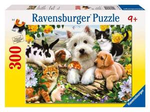 Ravensburger Jigsaws Happy Animal Buddies (300pc) Ravensburger