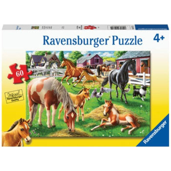 Happy Horses Puzzle (60pc) Ravensburger