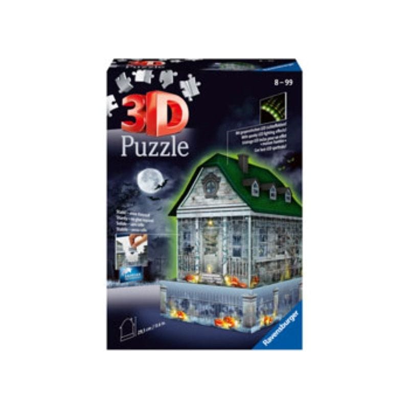 Ravensburger Jigsaws Haunted House Night Edition (216pc) Ravensburger