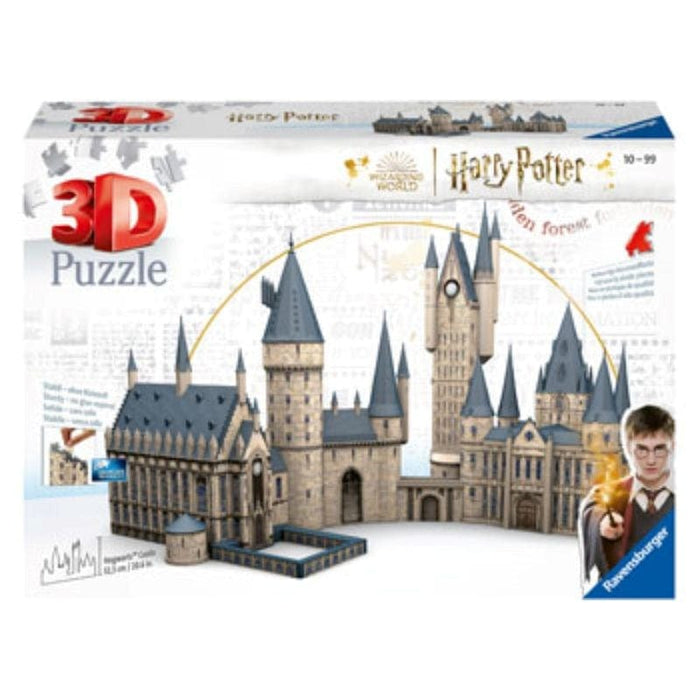 Hogwarts - Great Hall, Astronomy Tower (1080pc 3D) Ravensburger