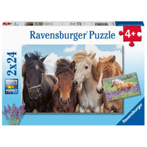 Ravensburger Jigsaws Horse Friends (2x24pc) Ravensburger