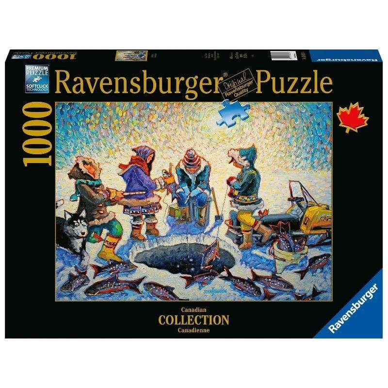 Ravensburger Jigsaws Ice Fishing (1000pc) Ravensburger