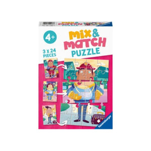 Ravensburger Jigsaws Job Swap Mix & Match Puzzle (3x24pc) Ravensburger