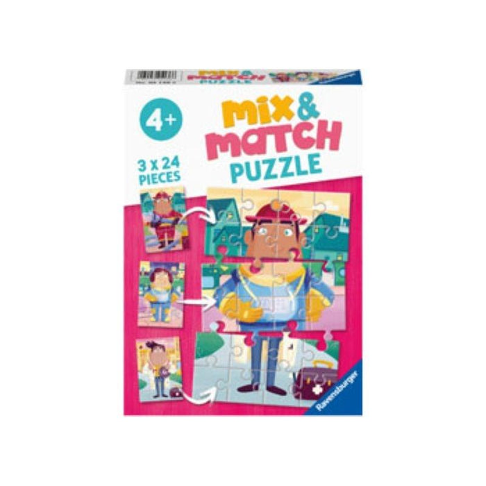 Job Swap Mix & Match Puzzle (3x24pc) Ravensburger