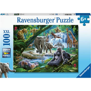 Ravensburger Jigsaws Jungle Animals (100pc) Ravensburger