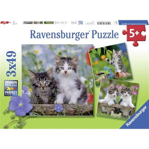 Ravensburger Jigsaws Kittens (3x49pc) Ravensburger