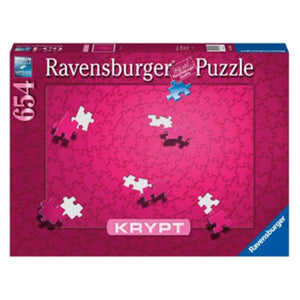 Ravensburger Jigsaws Krypt Pink Spiral Puzzle (654pc) Ravensburger