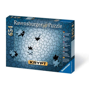 Ravensburger Jigsaws Krypt Silver Spiral Puzzle (654pc) Ravensburger