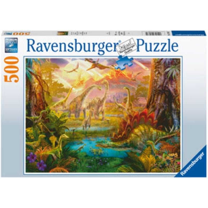 Ravensburger Jigsaws Land of the Dinosaurs Puzzle (500pc) Ravensburger