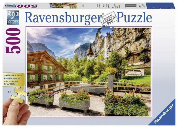 Lauterbrunnen, Switzerland (500pc) Ravensburger