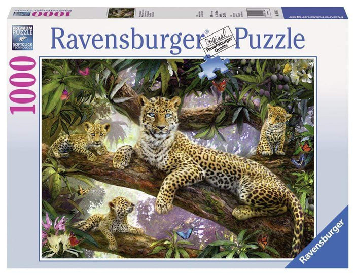 Leopard Family (1000pc) Ravensburger