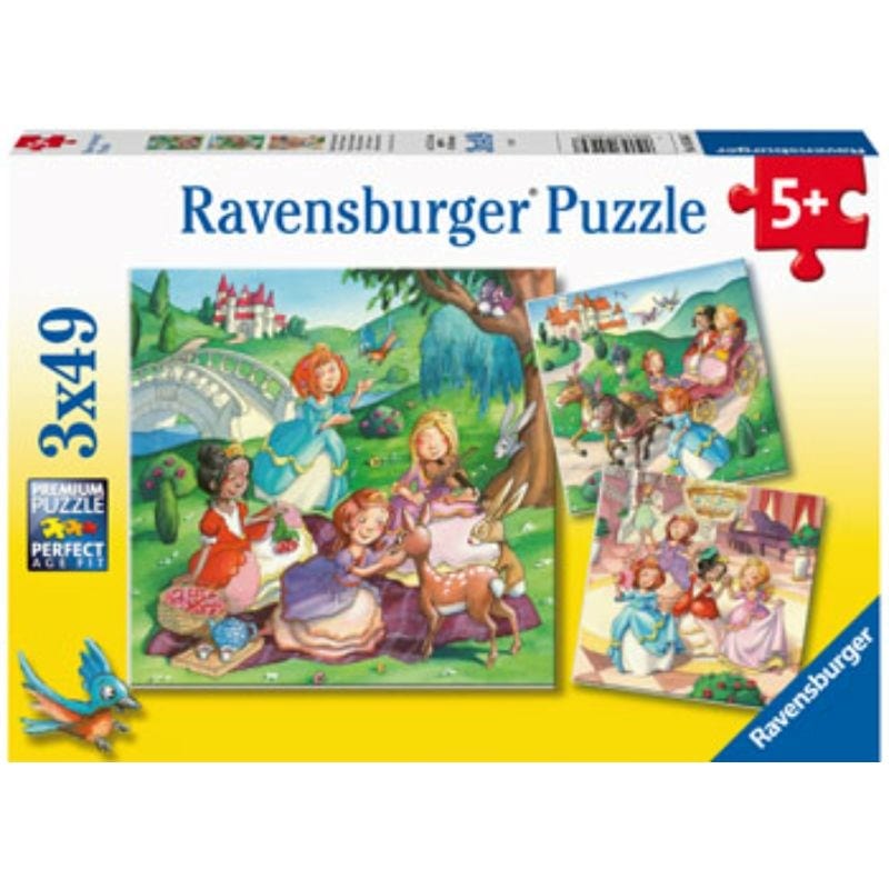 Ravensburger Jigsaws Little Princesses (3x49pc) Ravensburger