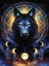 Ravensburger Jigsaws Lunar Wolf (500pc) Ravensburger