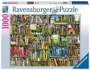 Ravensburger Jigsaws Magical Bookcase (1000pc) Ravensburger