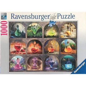 Ravensburger Jigsaws Magical Potions (1000pc) Ravensburger