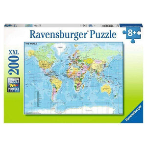 Ravensburger Jigsaws Map of the World (200pc) Ravensburger