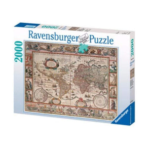 Ravensburger Jigsaws Map of the World From 1650 (2000pc) Ravensburger