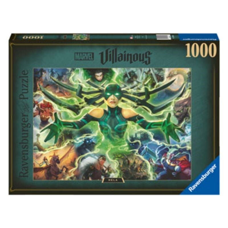 Ravensburger Jigsaws Marvel Villainous Hela (1000pc) Ravensburger