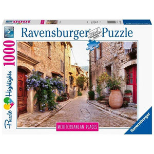 Ravensburger Jigsaws Mediterranean France (1000pc) Ravensburger