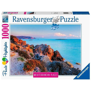 Ravensburger Jigsaws Mediterranean Greece (1000pc) Ravensburger