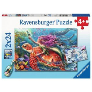 Ravensburger Jigsaws Mermaid Adventures (2x24pc) Ravensburger