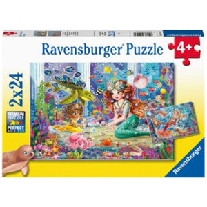 Ravensburger Jigsaws Mermaid Tea Party (2x24pc) Ravensburger