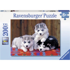 Ravensburger Jigsaws Mignons Huskies Puzzle (200pc) Ravensburger