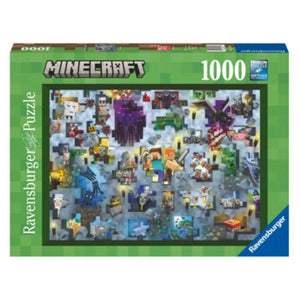 Ravensburger Jigsaws Minecraft Challenge (1000pc) Ravensburger
