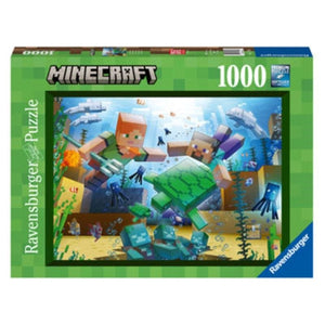 Ravensburger Jigsaws Minecraft Mosaic (1000pc) Ravensburger