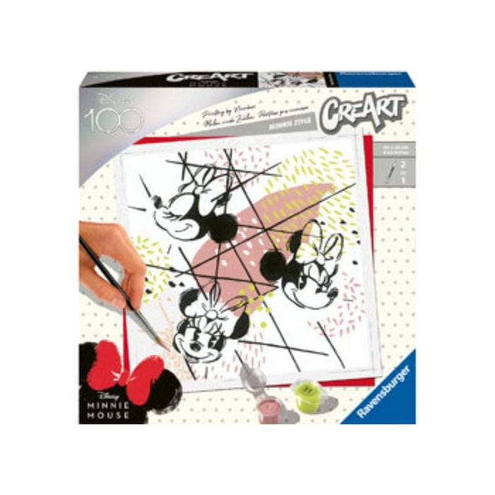 Minnie Mouse Style - Disney 100 - Paint by Numbers - Creart - Ravensburger