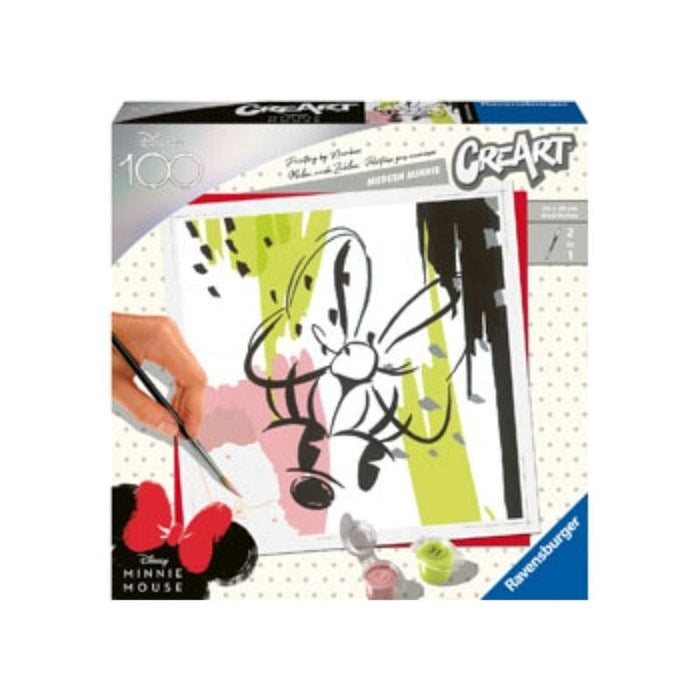 Modern Minnie Mouse - Disney 100 - Paint by Numbers - Creart - Ravensburger