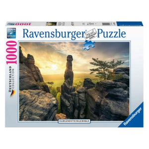 Ravensburger Jigsaws Monolith, Elbe Sandstone Mountains (1000pc) Ravensburger