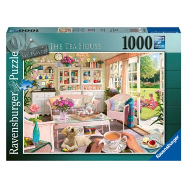Ravensburger Jigsaws My Haven No 12 the Tea Shed (1000pc) Ravensburger