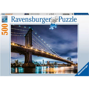 Ravensburger Jigsaws NY the City That Never Sleeps (500pc) Ravensburger