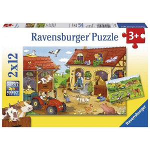 Ravensburger Jigsaws On the Farm (3x49pc) Ravensburger