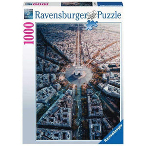Ravensburger Jigsaws Paris From Above (1000pc) Ravensburger