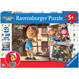 Ravensburger Jigsaws Pinocchio (3x49pc) Ravensburger
