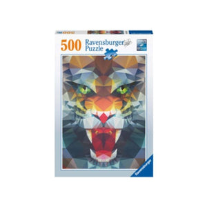 Ravensburger Jigsaws Polygon Lion (500pc) Ravensburger