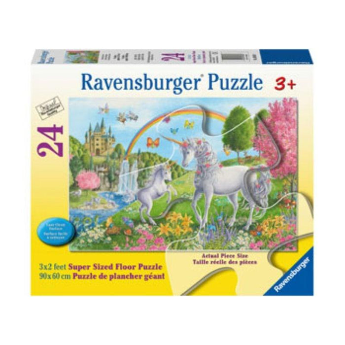 Prancing Unicorns (24pc) Giant Floor Puzzle Ravensburger