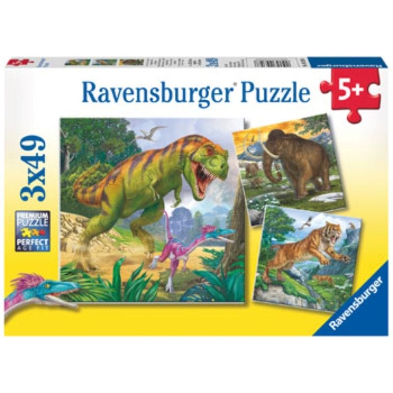 Ravensburger Jigsaws Primeval Ruler (3x49pc) Ravensburger