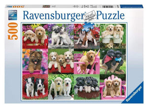 Ravensburger Jigsaws Puppy Pals (500pc) Ravensburger