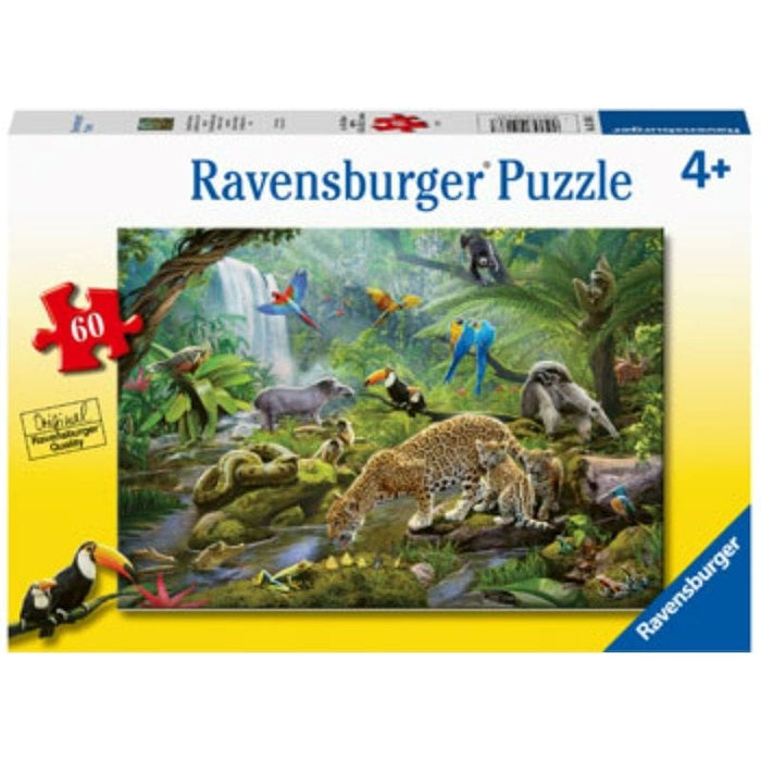 Rainforest Animals Puzzle (60pc) Ravensburger