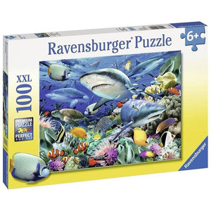 Ravensburger Jigsaws Reef of the Sharks (100pc) Ravensburger