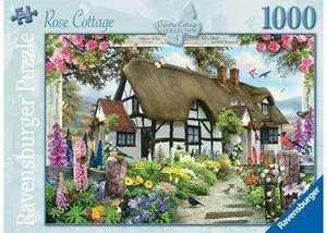 Ravensburger Jigsaws Rose Cottage (1000pc) Ravensburger
